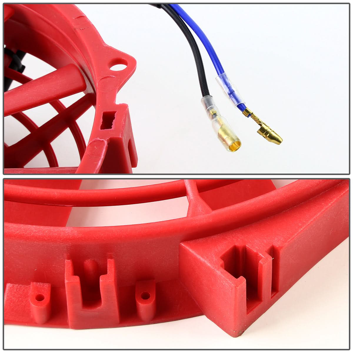 10 Inch Red Radiator Fan