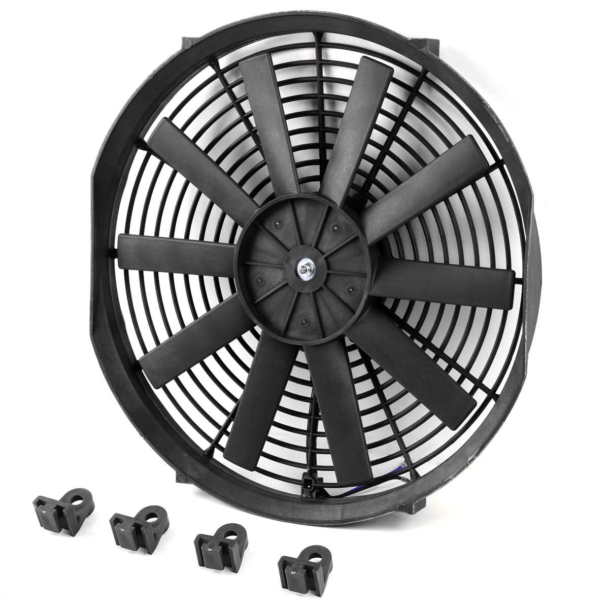 Universal 14" Black Radiator Fan