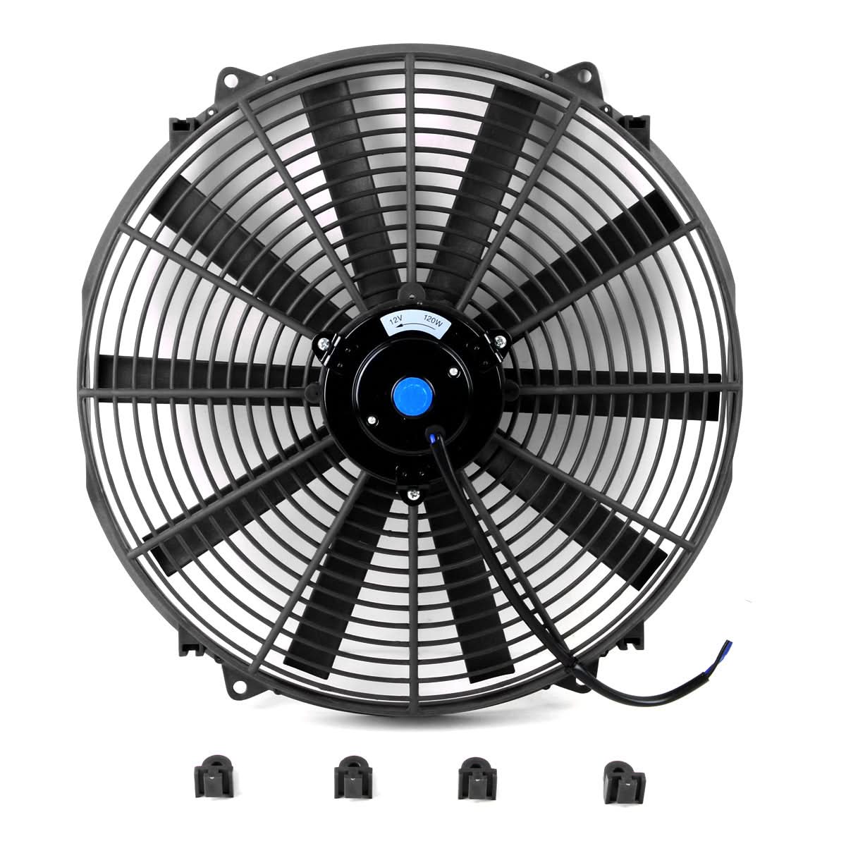 16 Inch Black Radiator Cooling Fan