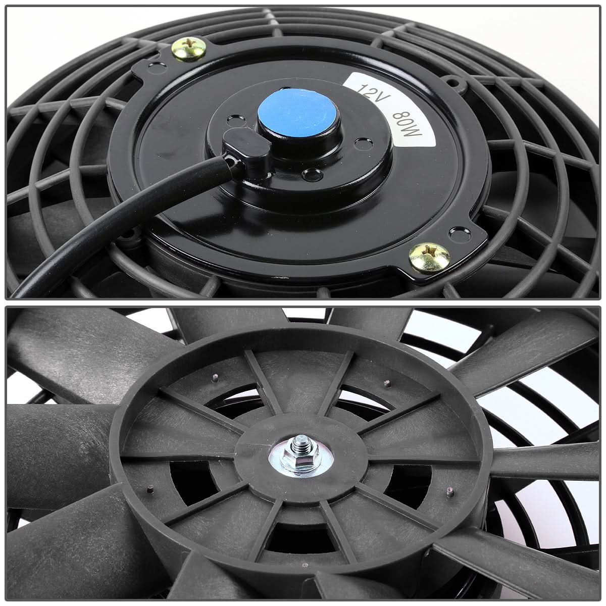 7" Black Radiator Fan