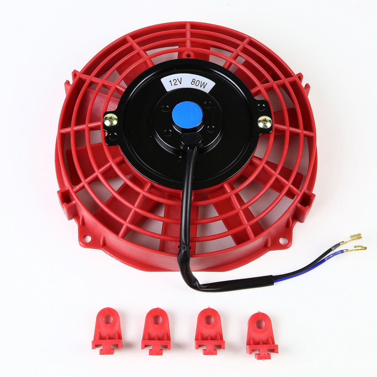 7 Inch Red Radiator Fan