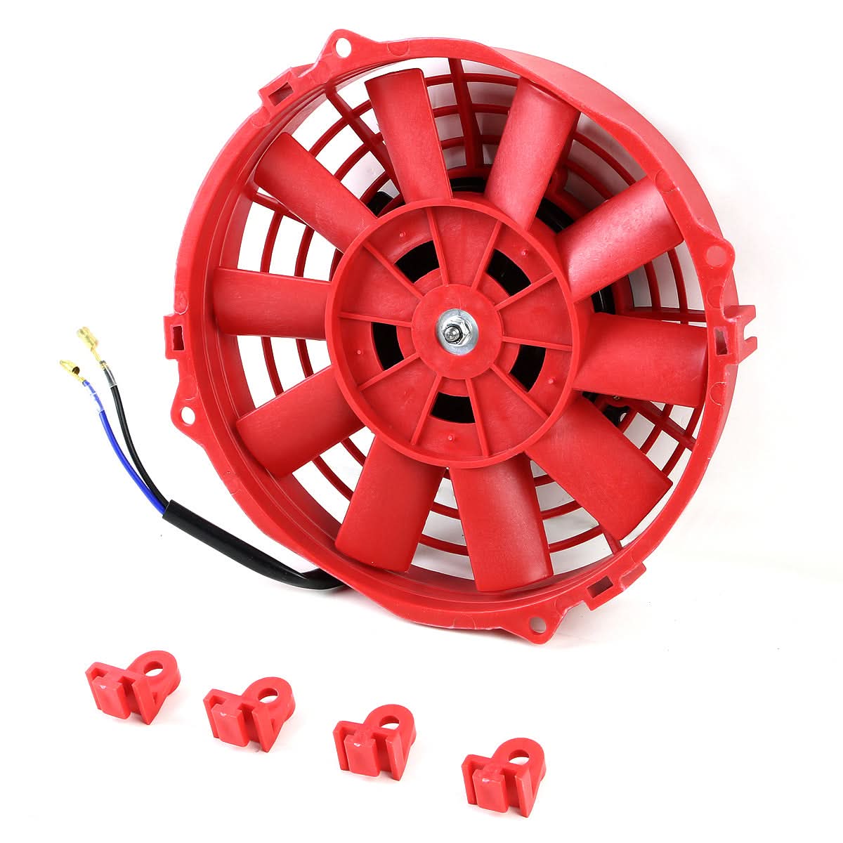 7 Inch Red Radiator Fan