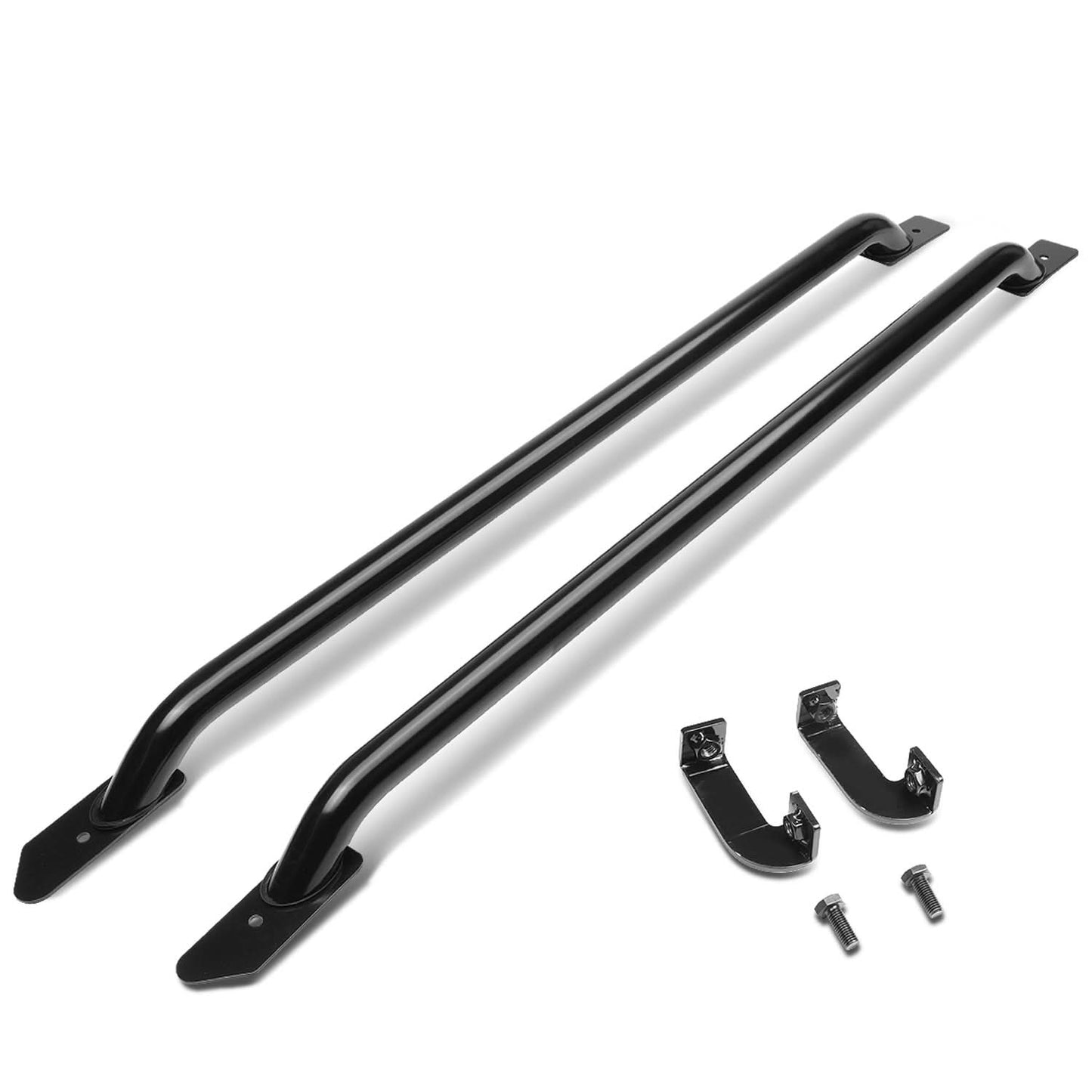 14-17 Chevrolet Silverado / GMC Sierra 8ft Bed Rails - Black