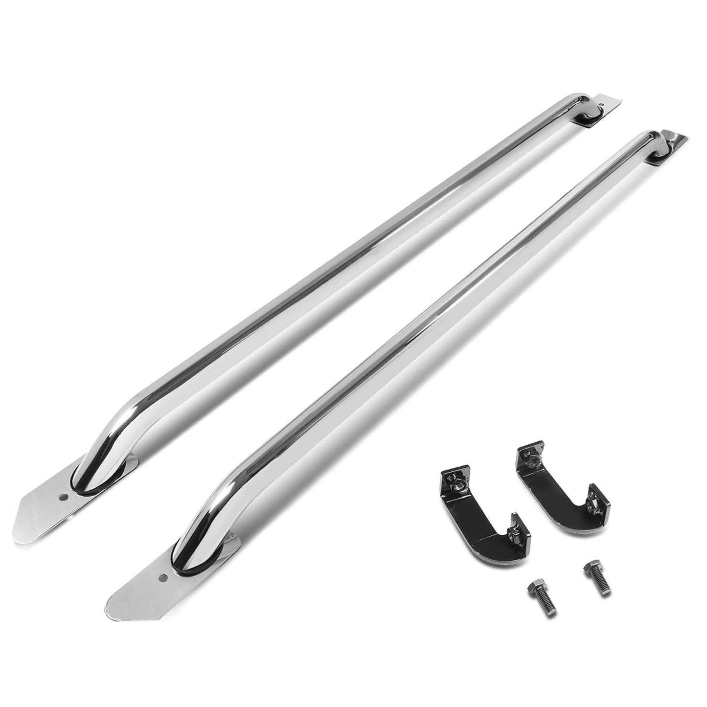 2014-2017 Chevrolet Silverado GMC Sierra 6.5FT Bed Rails Chrome