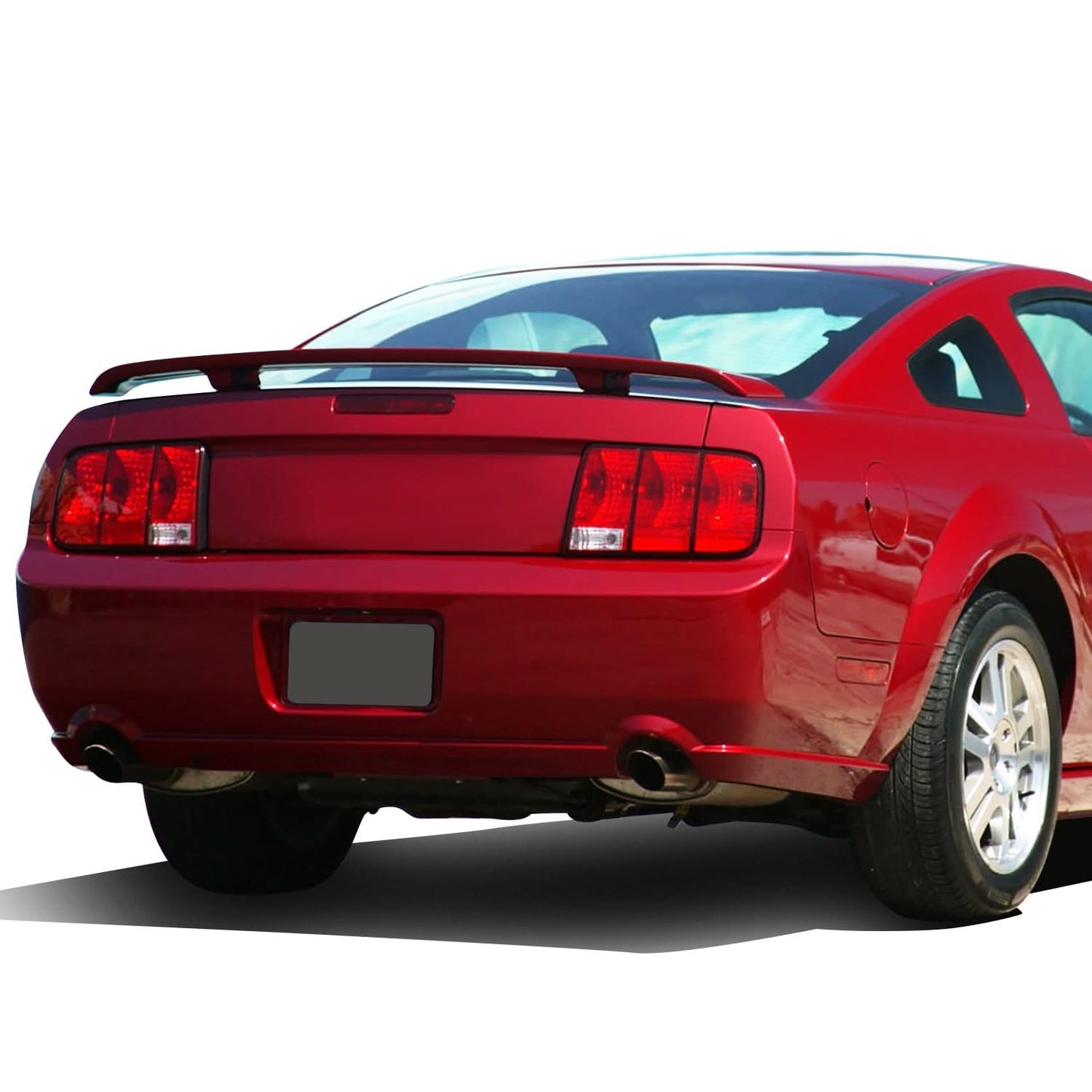 2005-2014 Ford Mustang Adjustable Rear Panhard Track Bar - Red