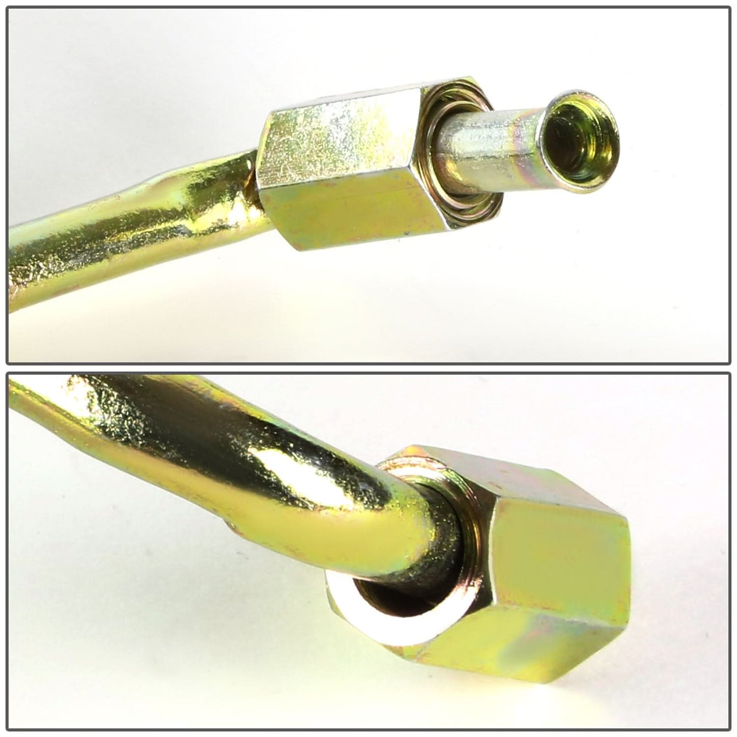 Type 1 Style Oil Feed Line Kit - 90 Degree Hose - 4AN