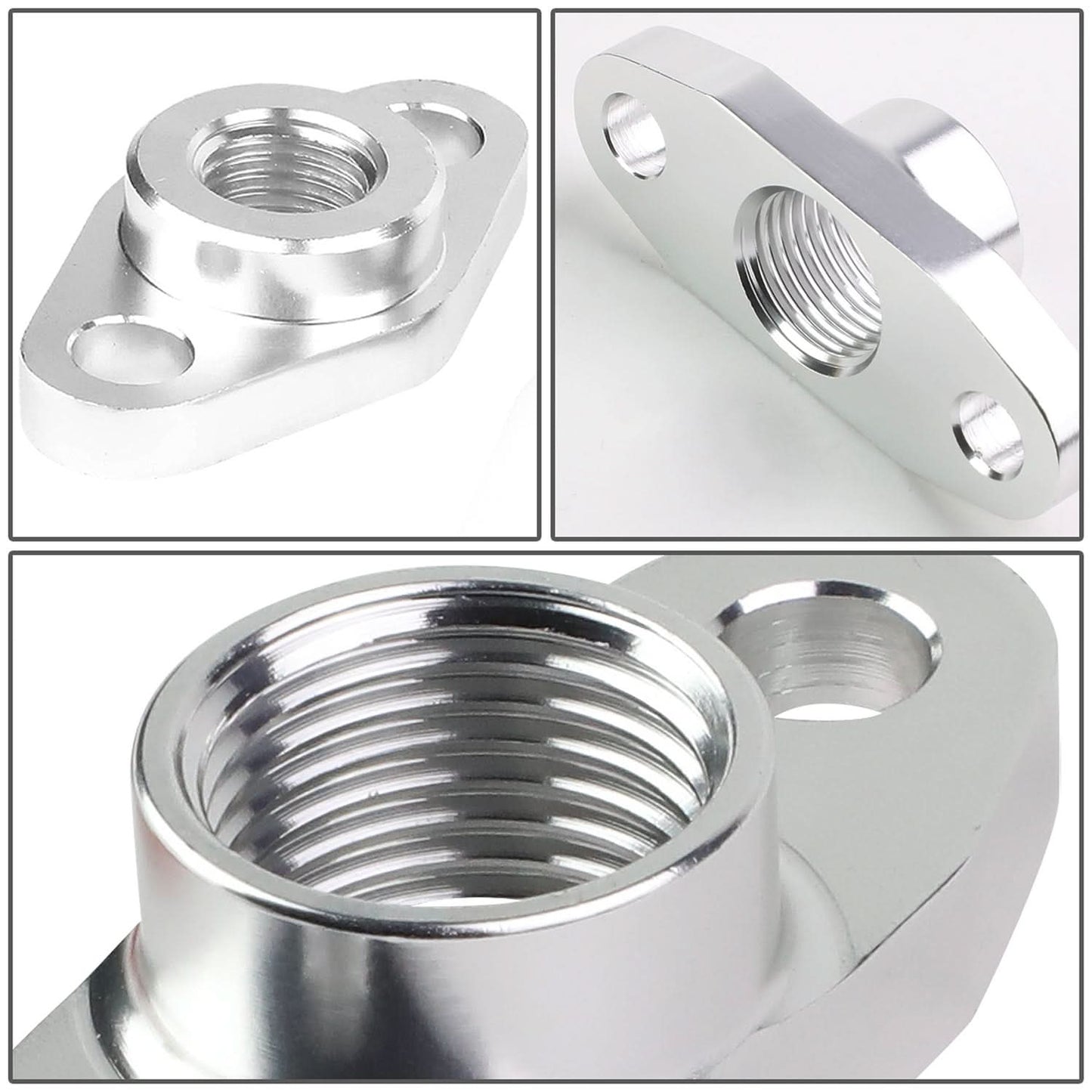 Type 12 Style Oil Feed and Drain Line Kit with Banjo Bolt