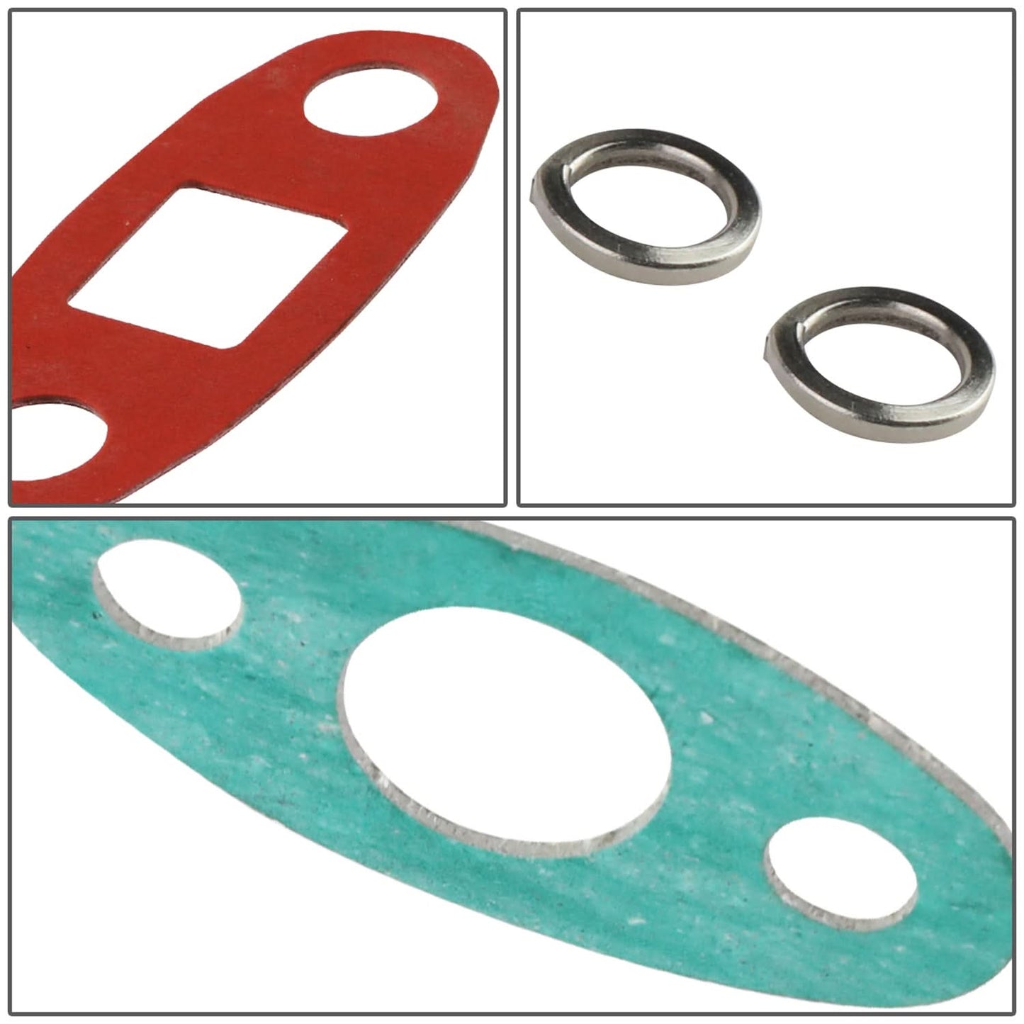 Type 12 Style Oil Feed and Drain Line Kit with Banjo Bolt