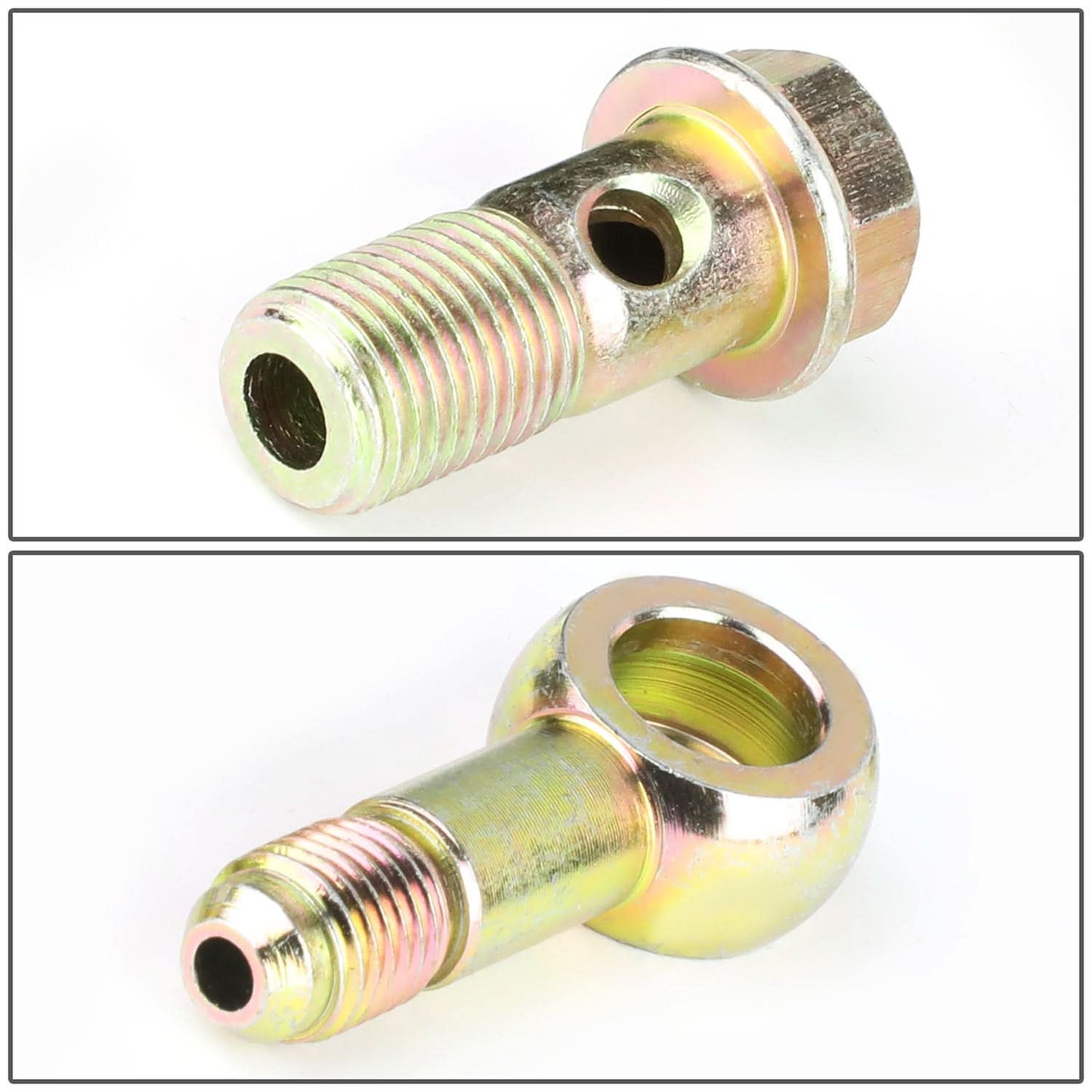Oil Feed Line Adapter with Banjo Bolt 4AN No Hose