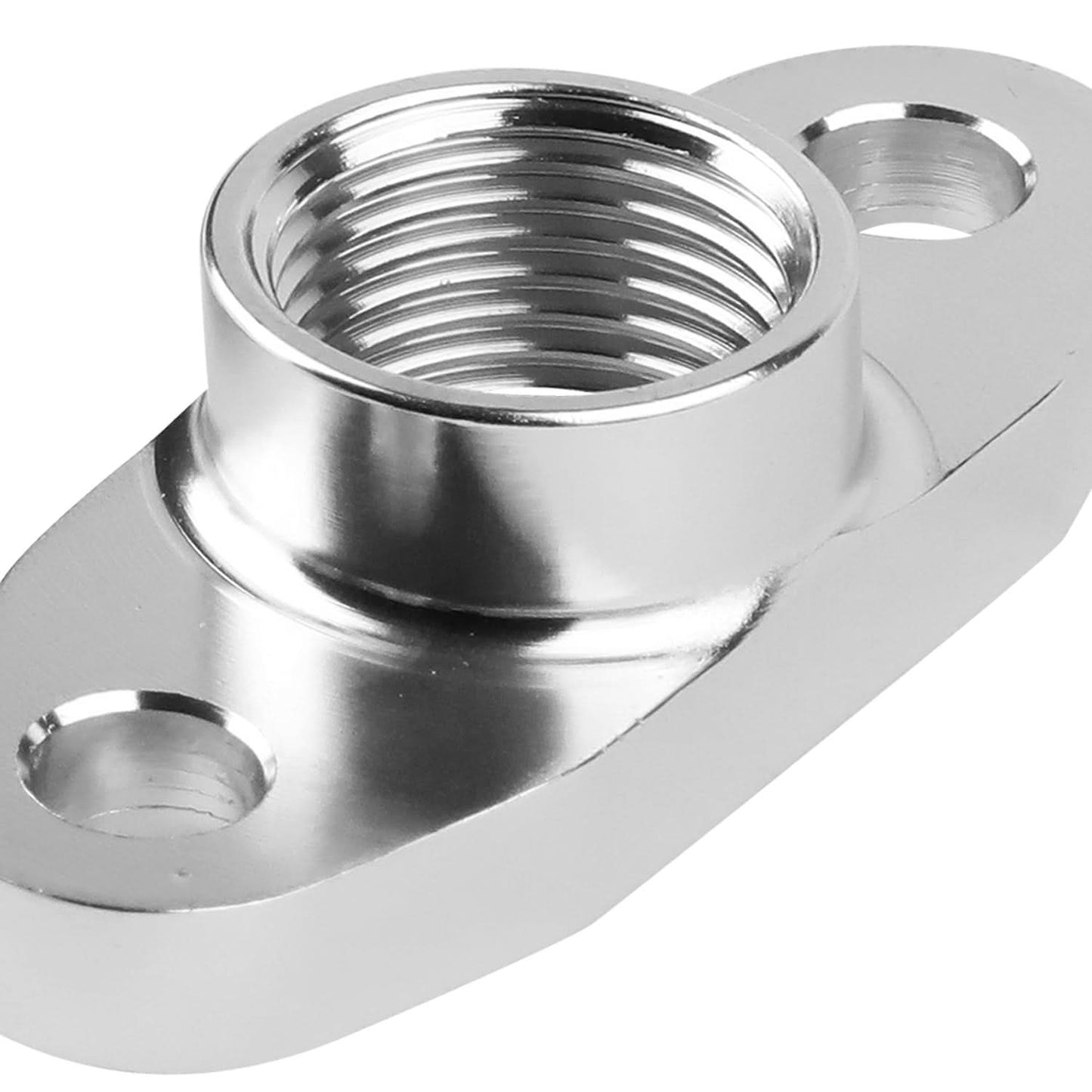 10 AN Oil Drain Line Adapter Flange with Gasket and Fittings