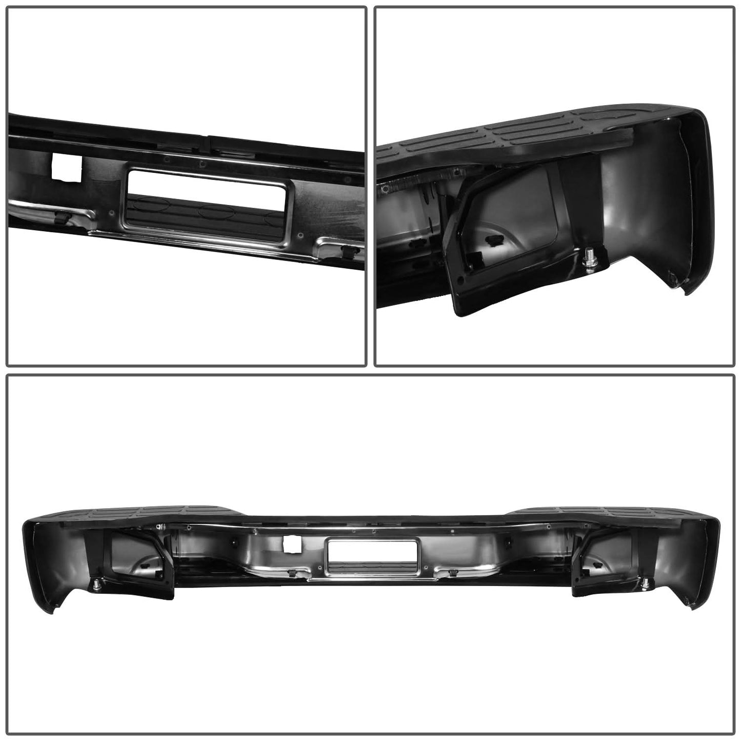00-06 Chevrolet Suburban Tahoe GMC Yukon XL Rear Bumper Chrome Steel