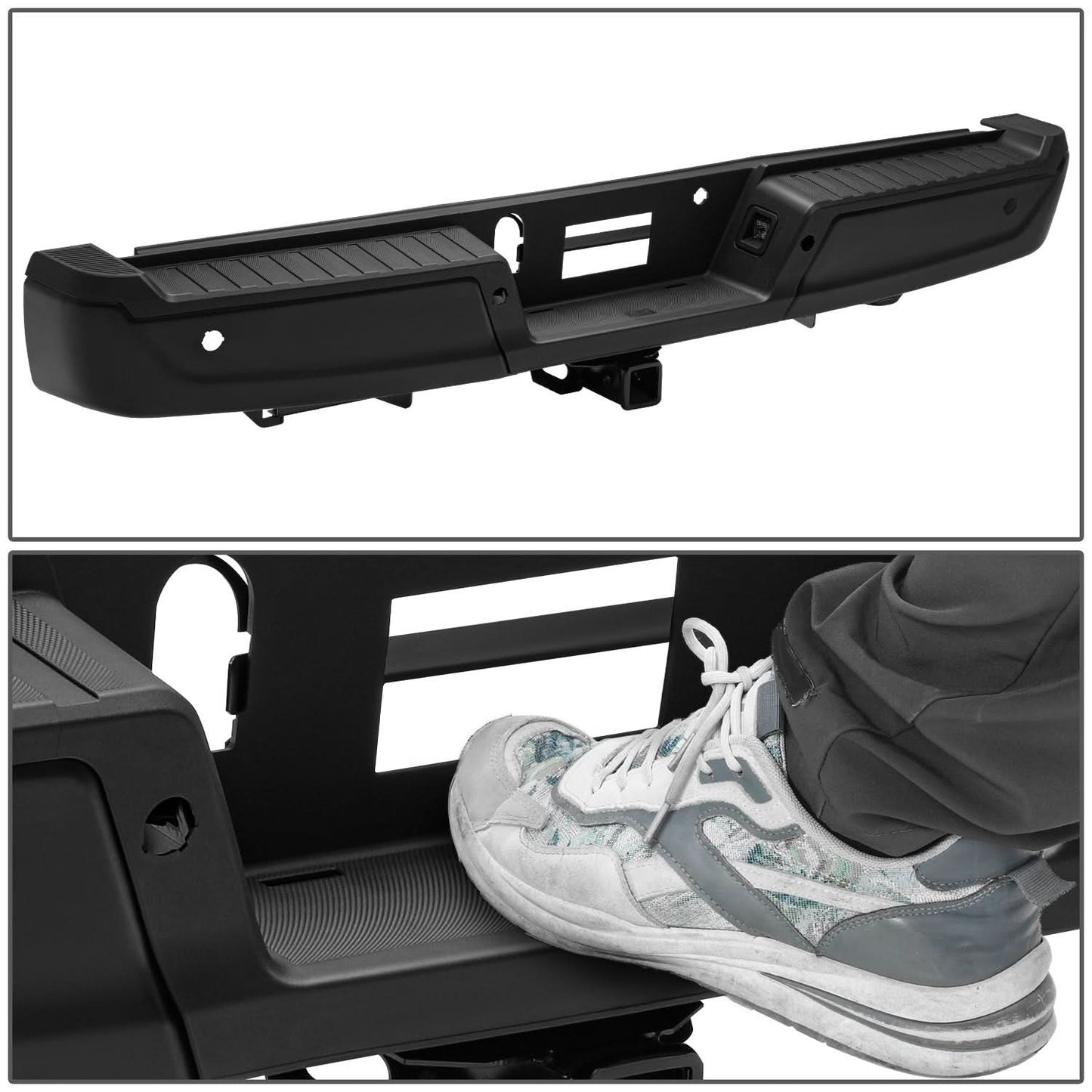 2015-2020 Ford F-150 Rear Bumper Assembly w/ Sensor Holes