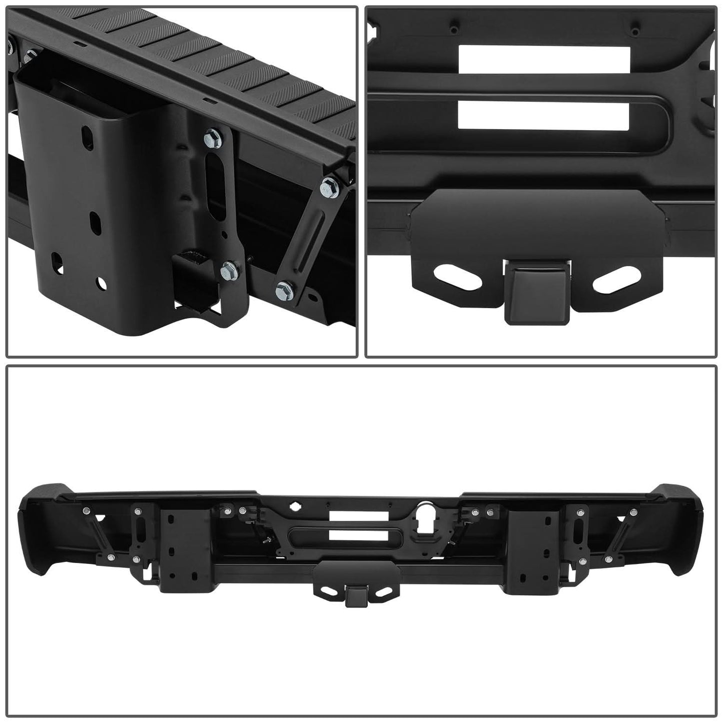 2015-2020 Ford F-150 Rear Bumper Assembly w/ Sensor Holes