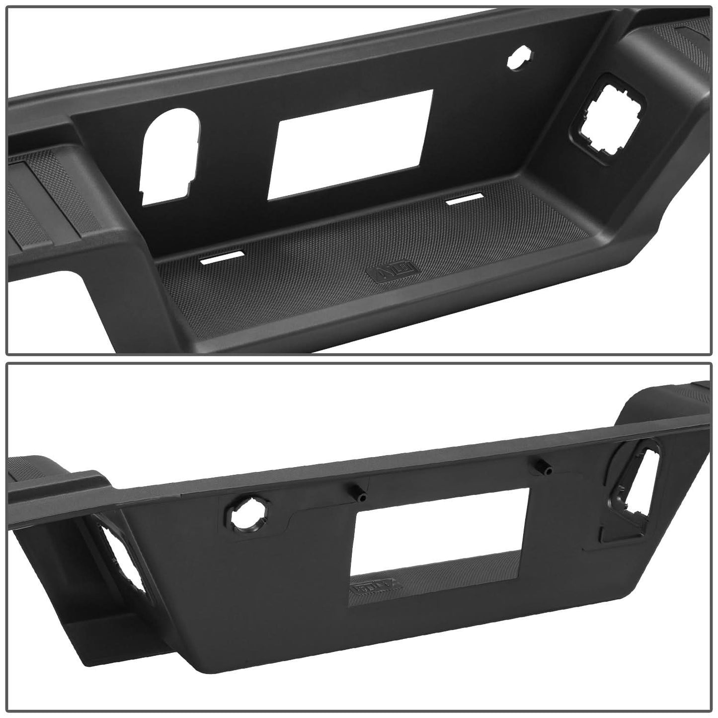 2004-2008 Ford F-150 Rear Bumper - Textured Black