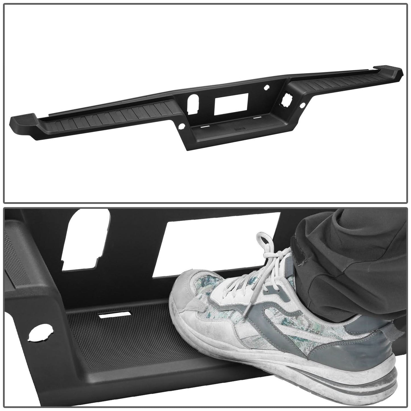 2021-2023 Ford F-150 Rear Bumper Step Pad w/ Sensor Holes & Tow Package
