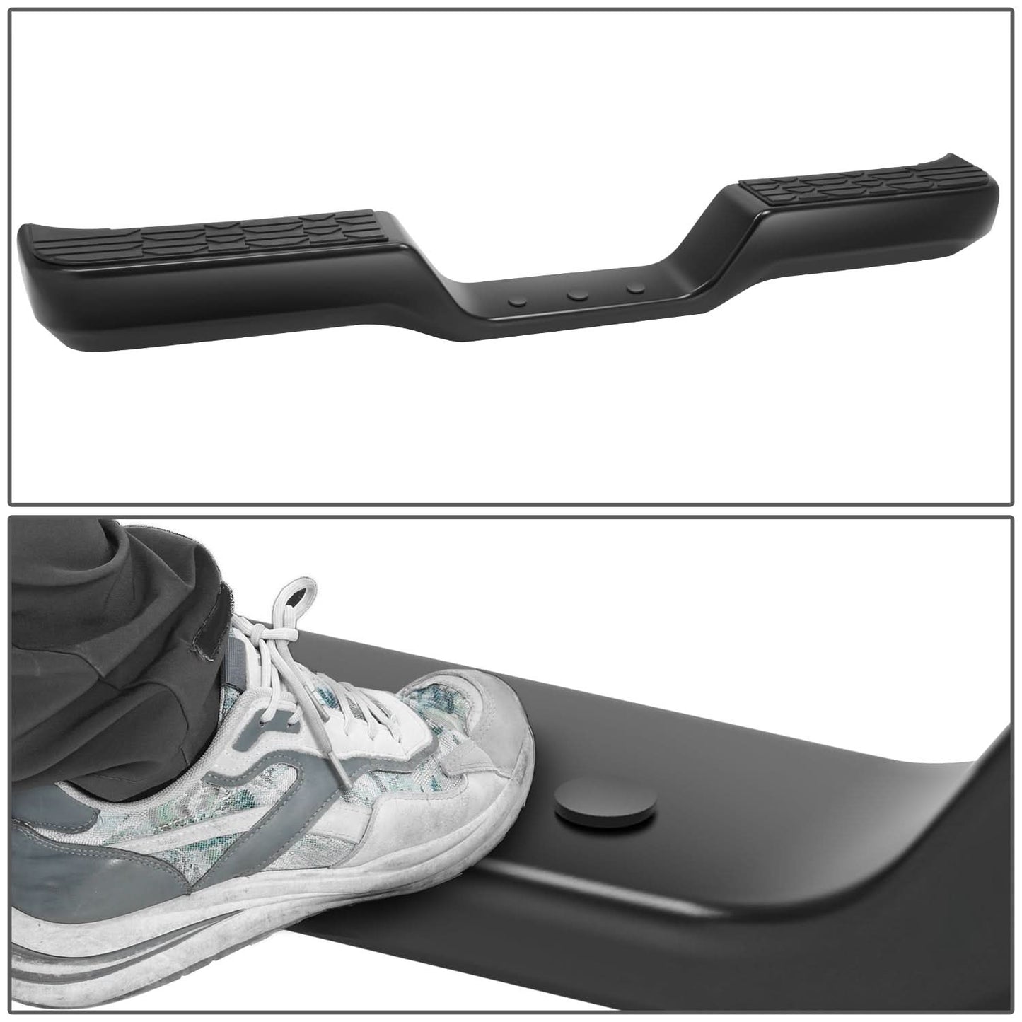 1989-1995 Toyota Pickup Rear Bumper - Black