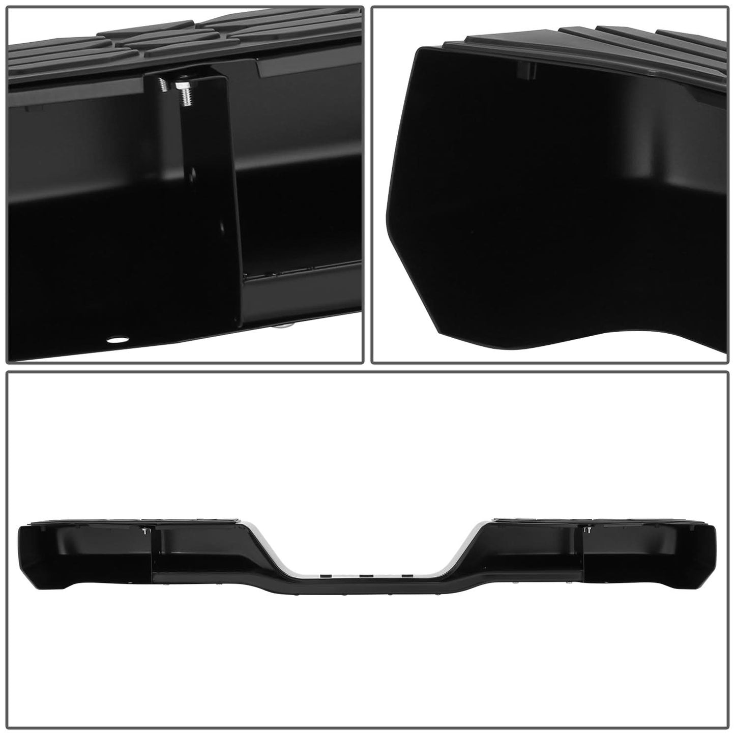 1989-1995 Toyota Pickup Rear Bumper - Black