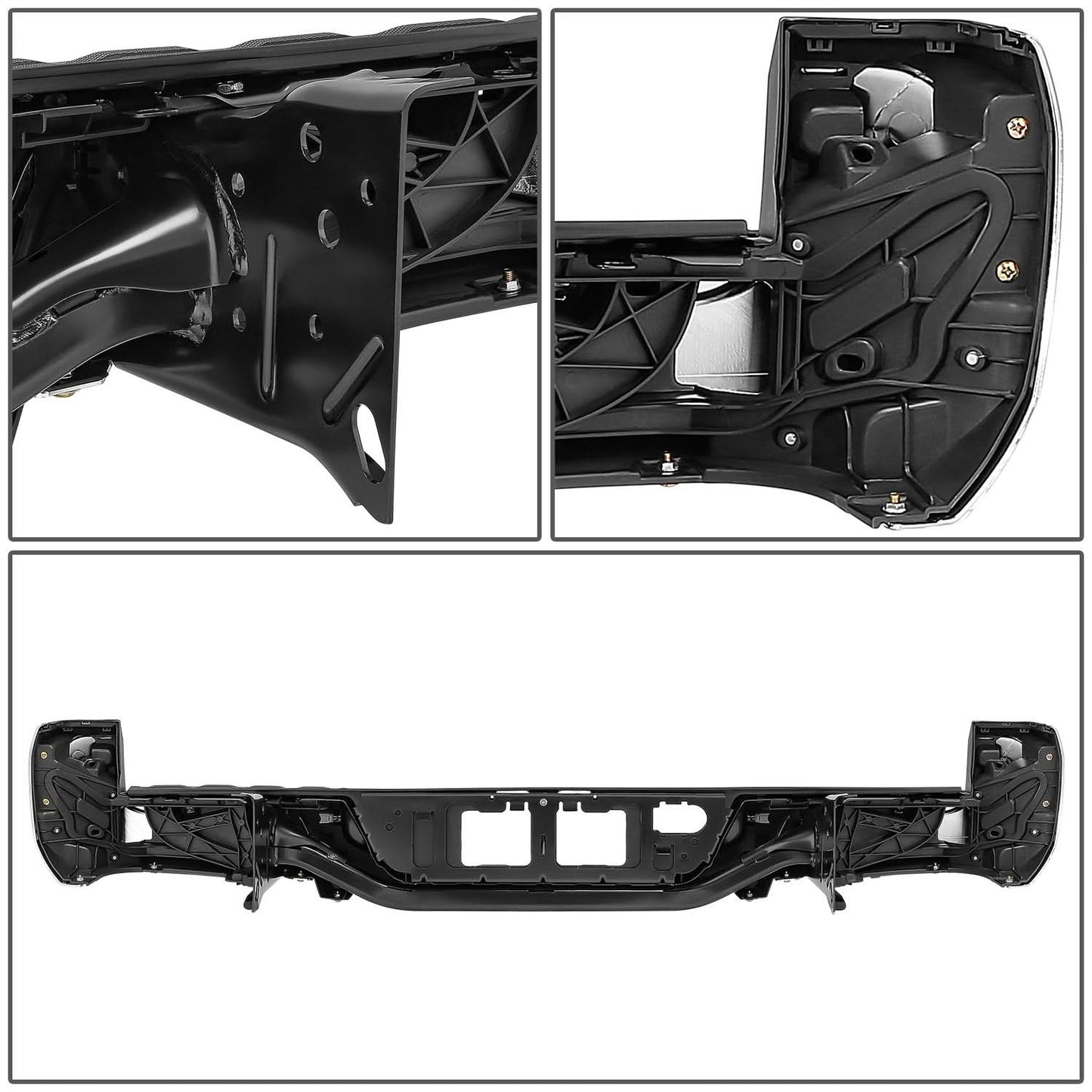 16-23 Toyota Tacoma Chrome Rear Bumper with Sensor Hole