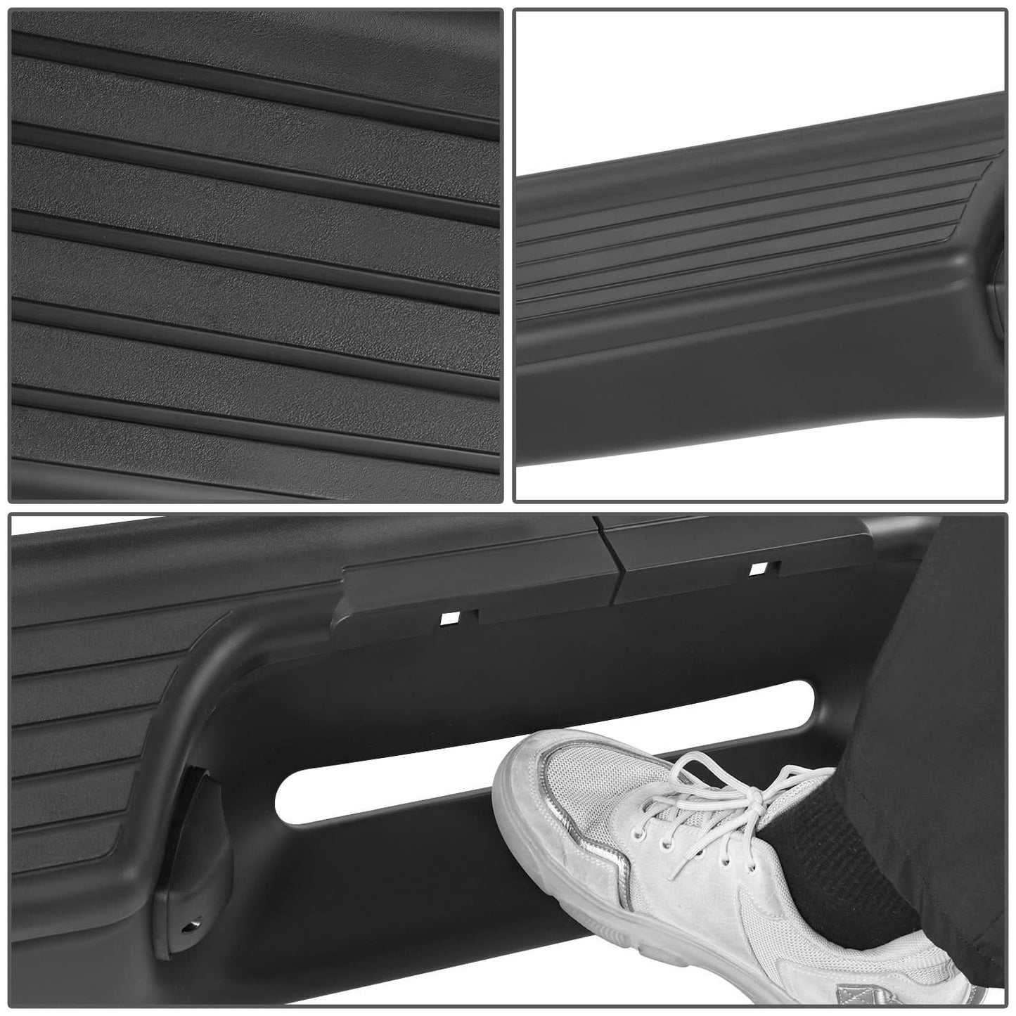 95-04 Toyota Tacoma Rear Bumper - Black