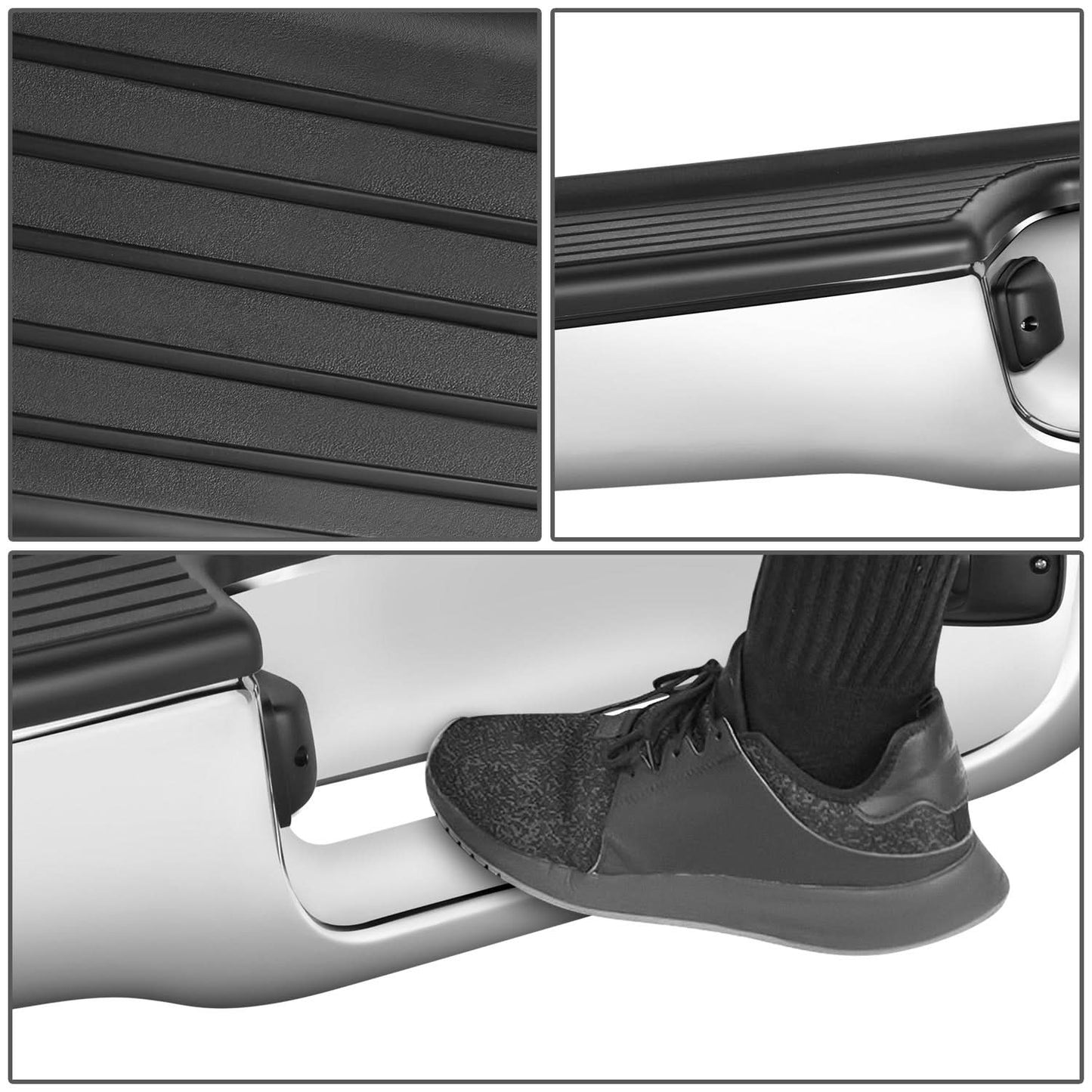 95-04 Toyota Tacoma Chrome Rear Bumper