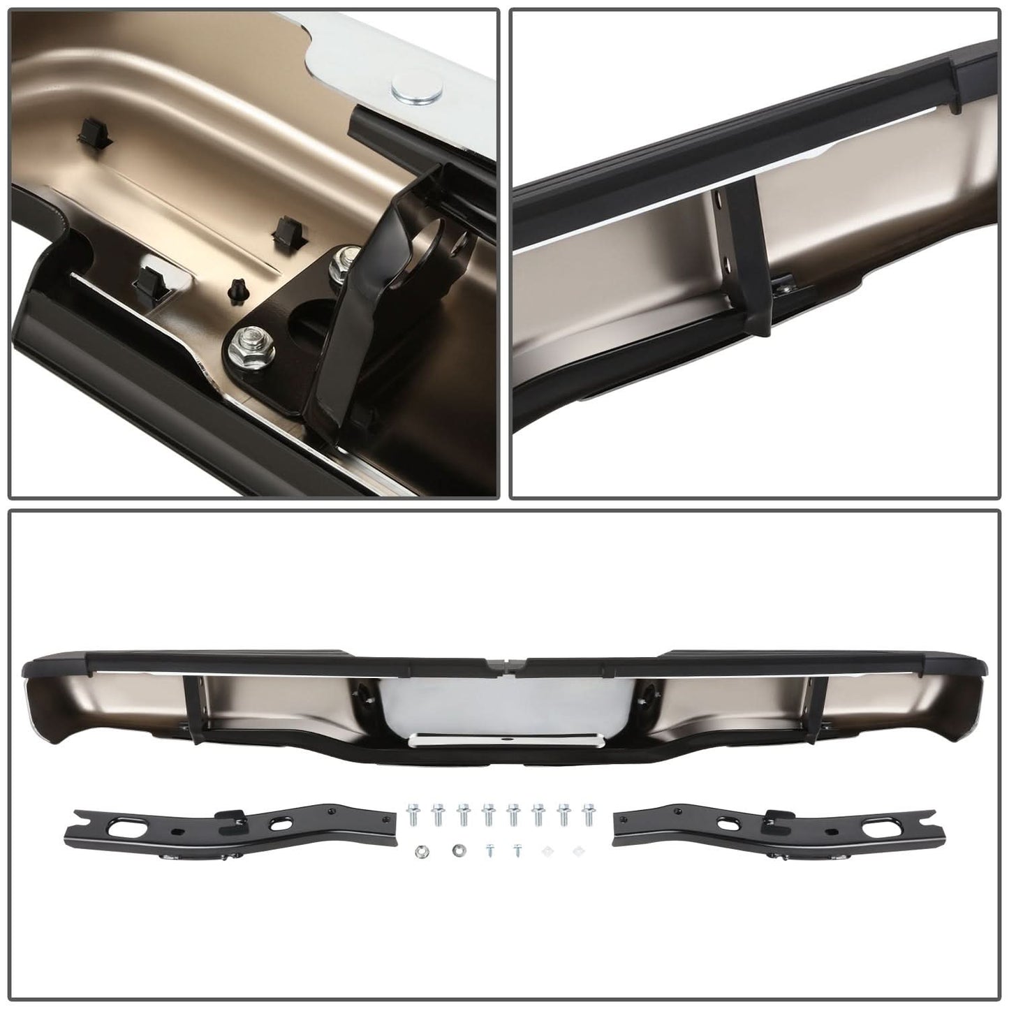 95-04 Toyota Tacoma Chrome Rear Bumper