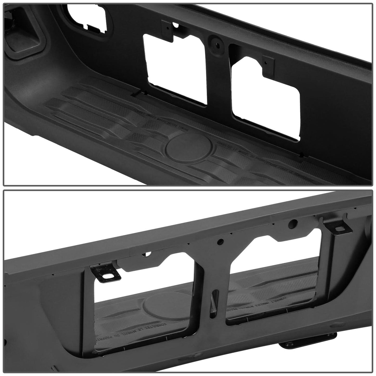 2014-2021 Toyota Tundra Chrome Rear Bumper Without Tow Package
