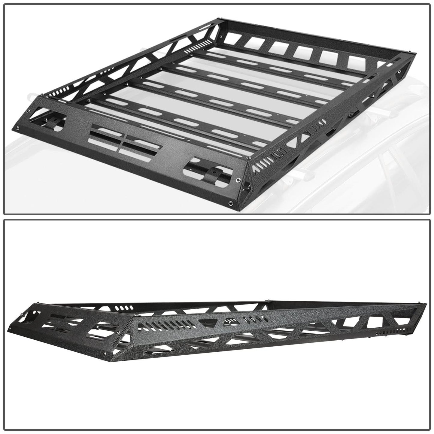 Universal Roof Cargo Basket 47x36x5 for Flat Crossbars