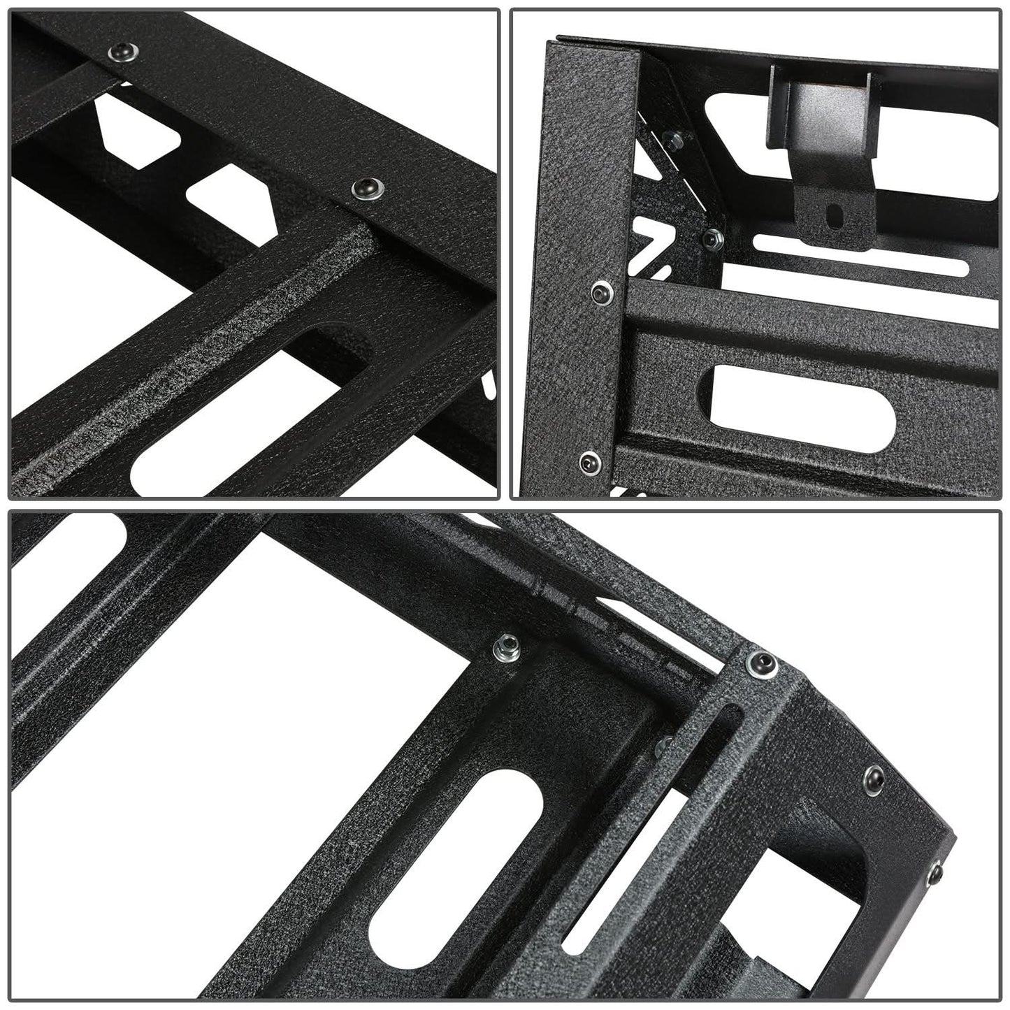 Universal Roof Cargo Basket 47x36x5 for Flat Crossbars