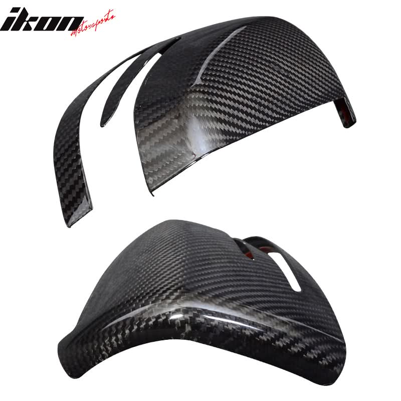 2010-2014 Mercedes-Benz E Class Matte Side View Mirror Trim Overlay CF