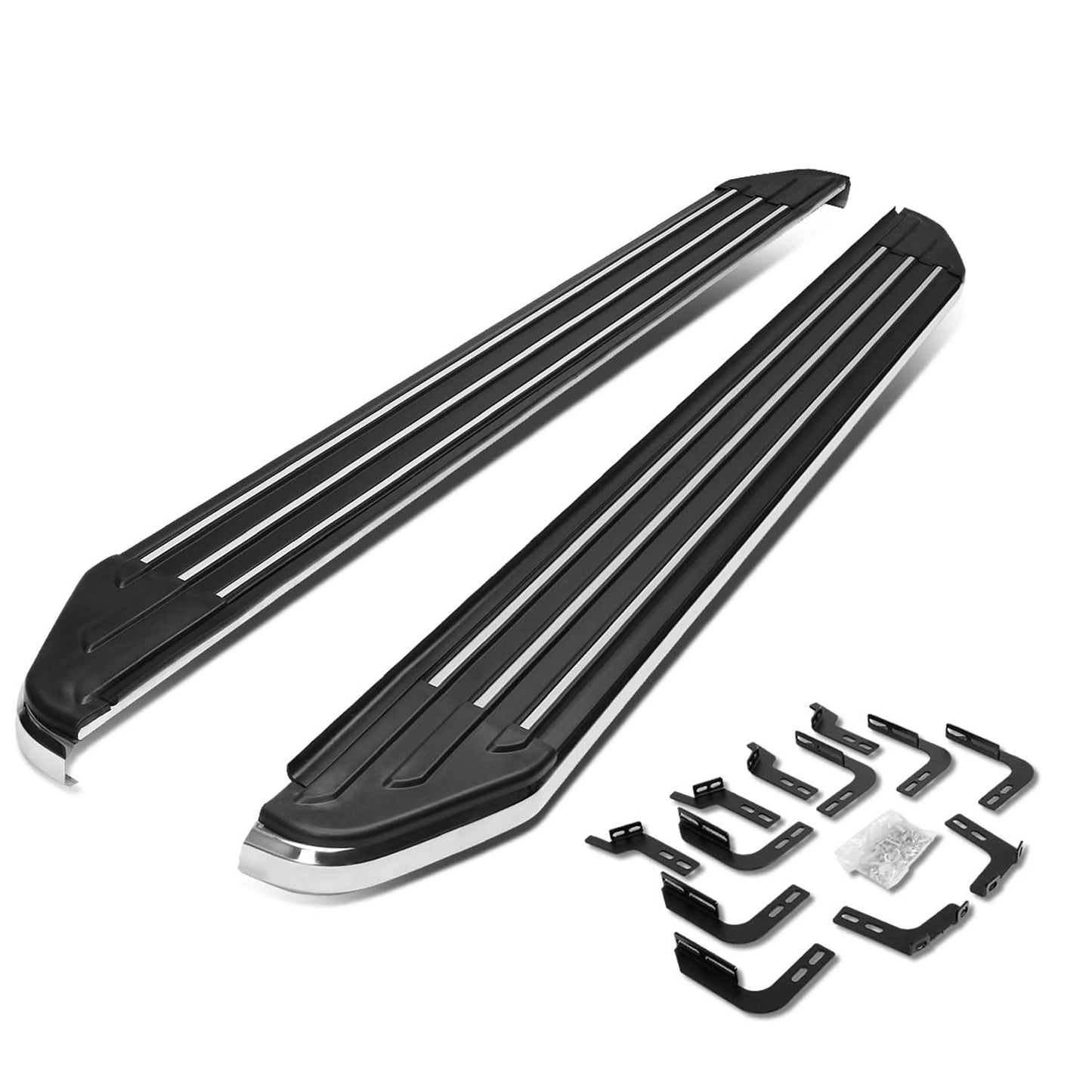 2010-2016 Toyota 4Runner 6" Aluminum Running Boards Black