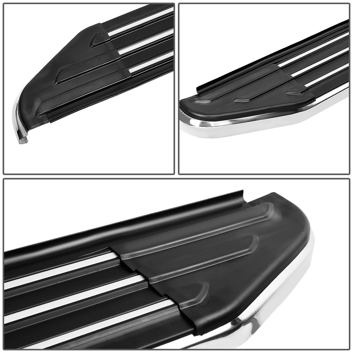 2010-2016 Toyota 4Runner 6" Aluminum Running Boards Black