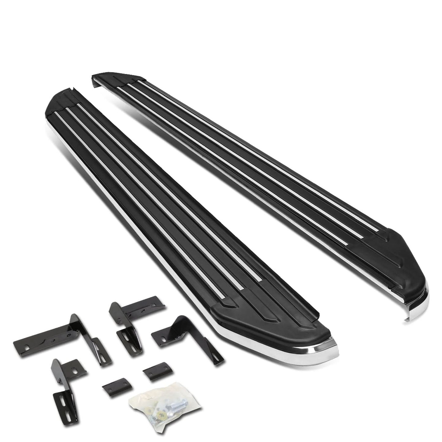 Toyota RAV4 6 Inch Aluminum Running Boards - Black