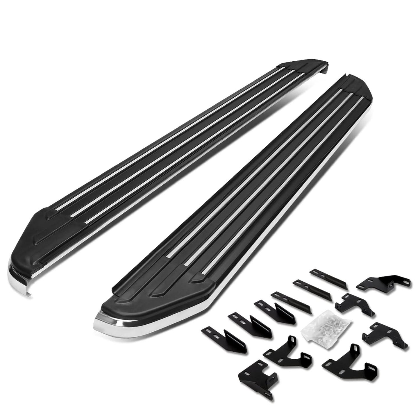 2009-2015 Honda Pilot 6 Inch Aluminum Running Boards - Black
