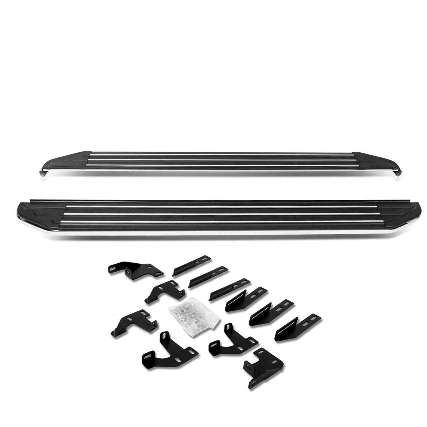 2009-2015 Honda Pilot 6 Inch Aluminum Running Boards - Black
