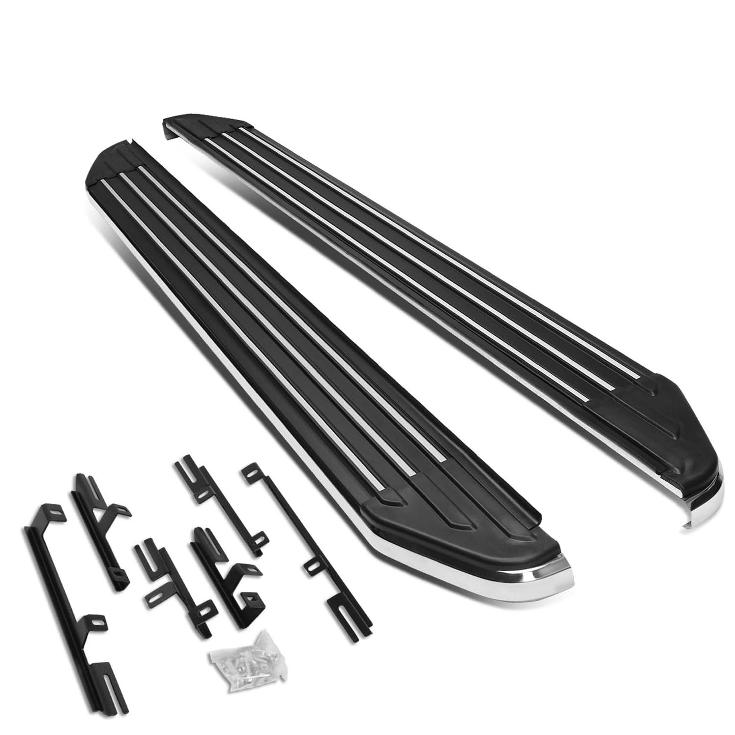 18-19 Volkswagen Atlas 5.5" Aluminum Running Boards - Black