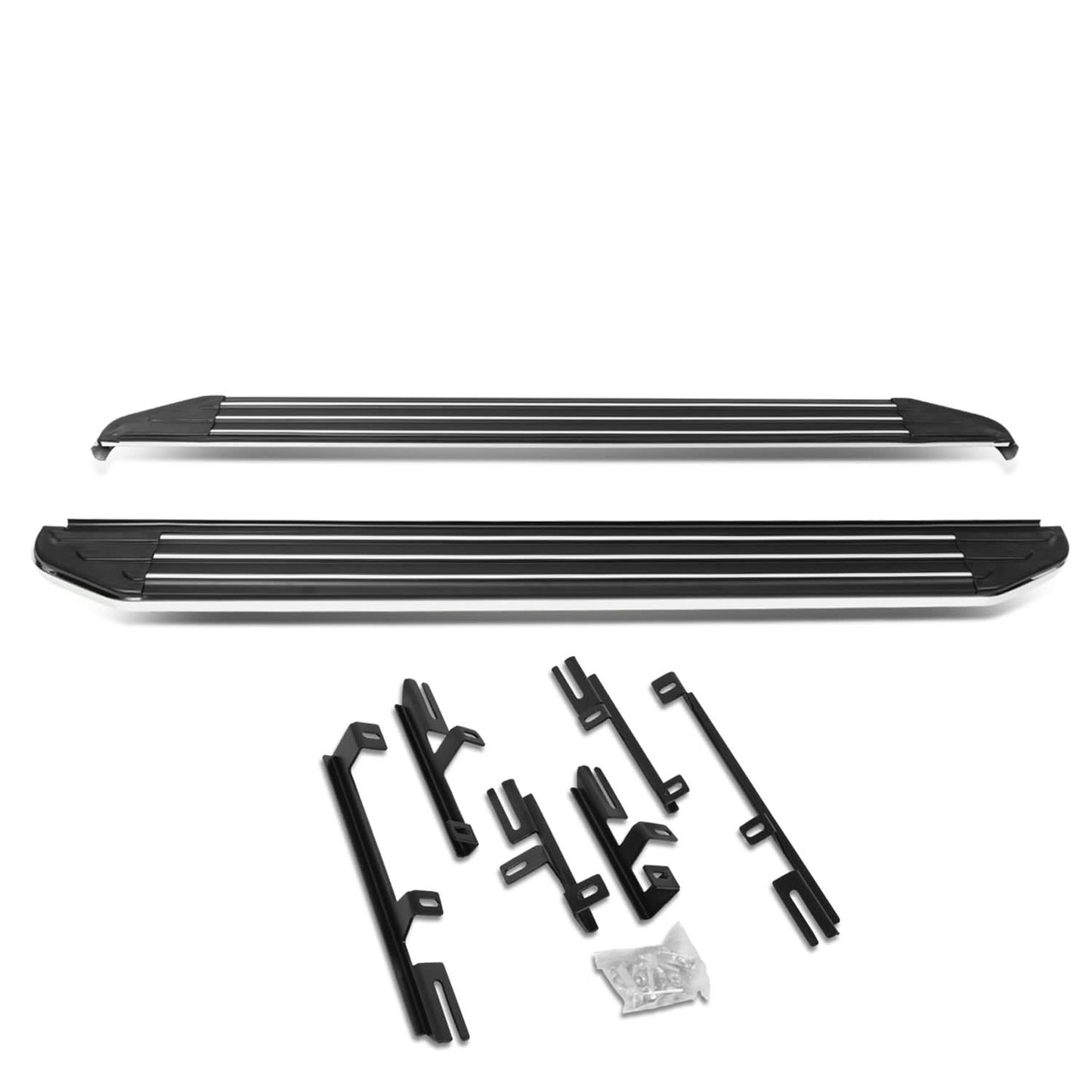 18-19 Volkswagen Atlas 5.5" Aluminum Running Boards - Black