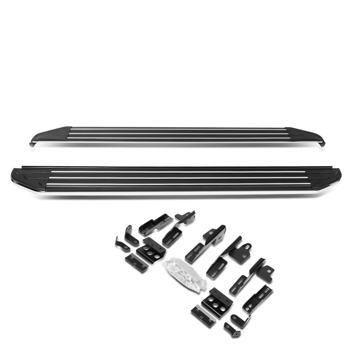 2011-2019 Ford Explorer 5.5" Aluminum Running Boards - Black