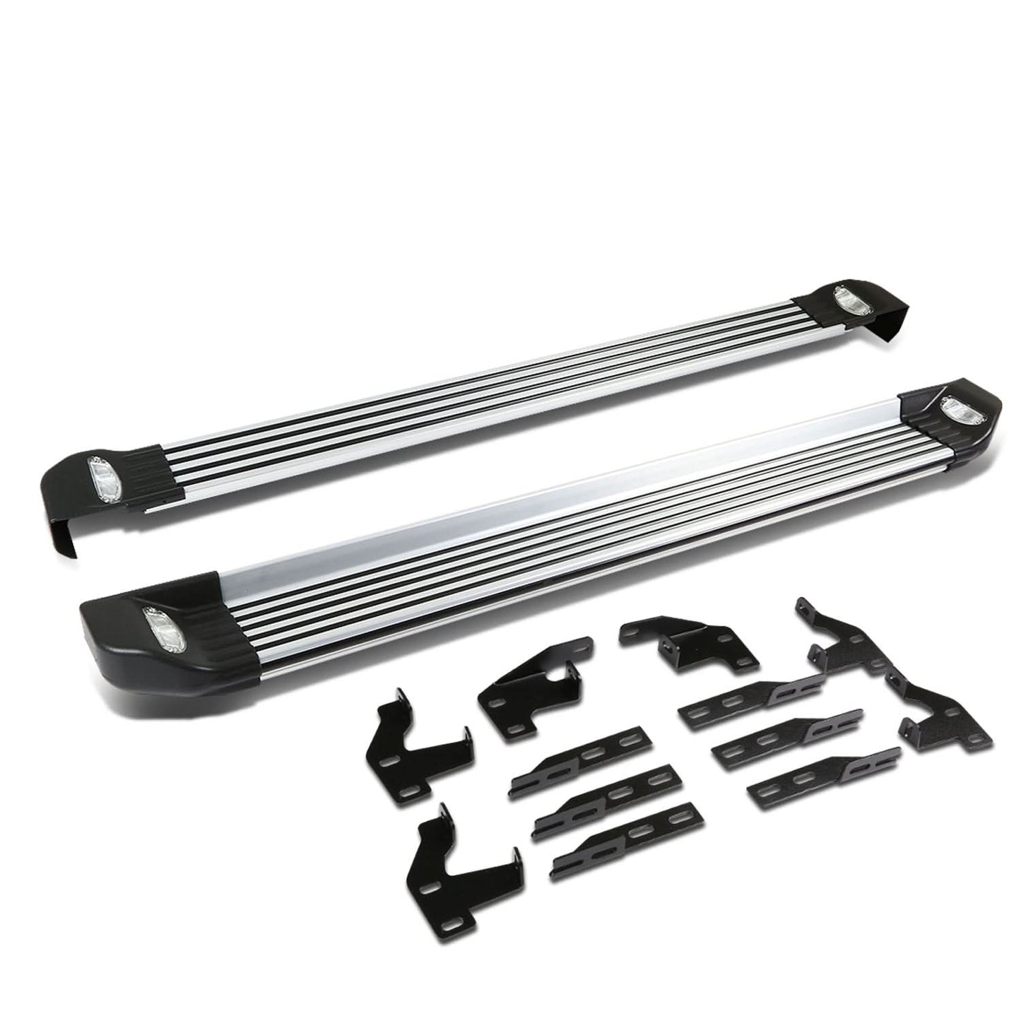 09-15 Honda Pilot Aluminum Running Boards 5.25" with Lights