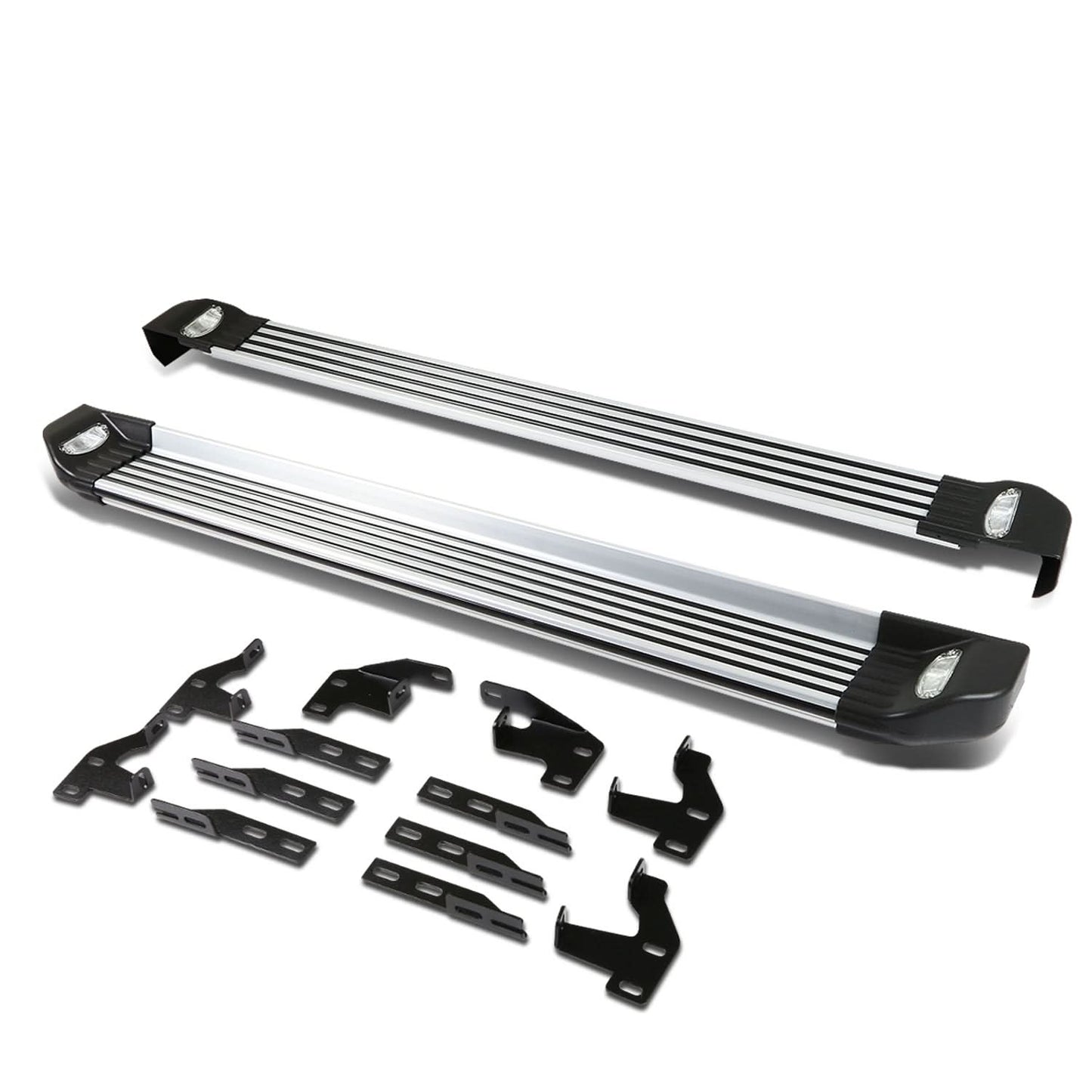 09-15 Honda Pilot Aluminum Running Boards 5.25" with Lights