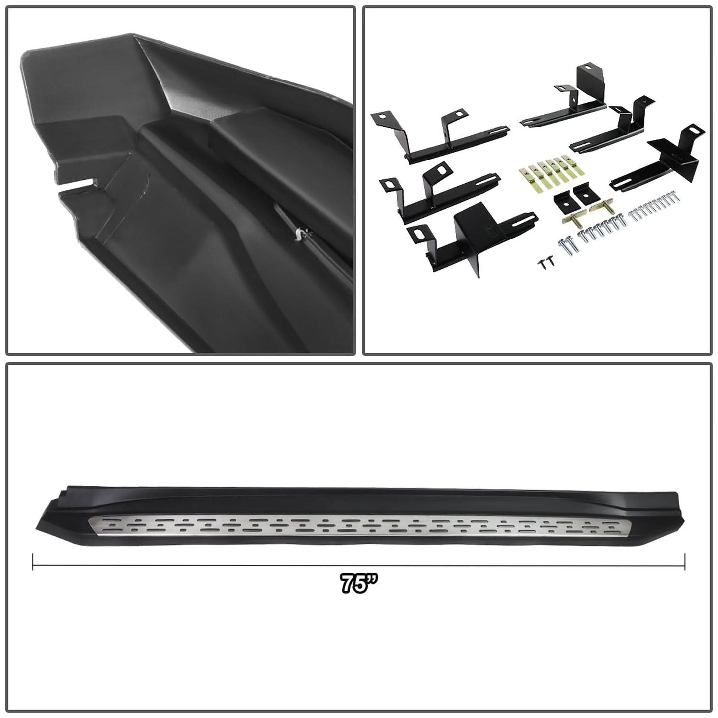 2014-2016 Toyota Highlander OE Style Running Boards - Aluminum