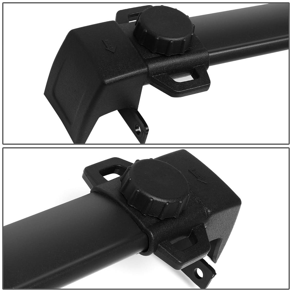 2017-2021 Jeep Compass Roof Rack Cross Bars Black