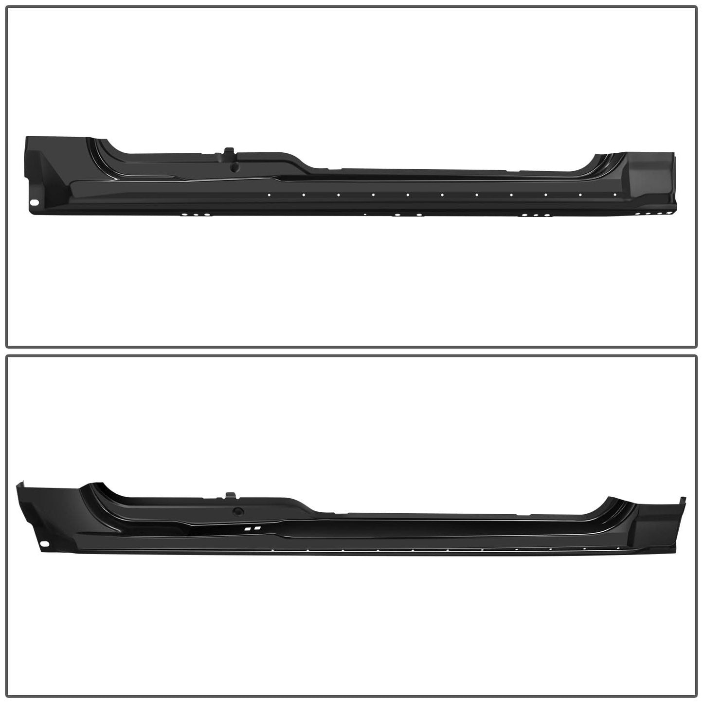 2009-2014 Ford F-150 Extended Super Cab Rocker Panels - Primered Black