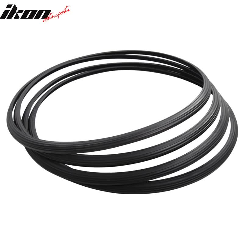 Heavy Duty Wheel Guard Rim Protecting Trim 20in Black
