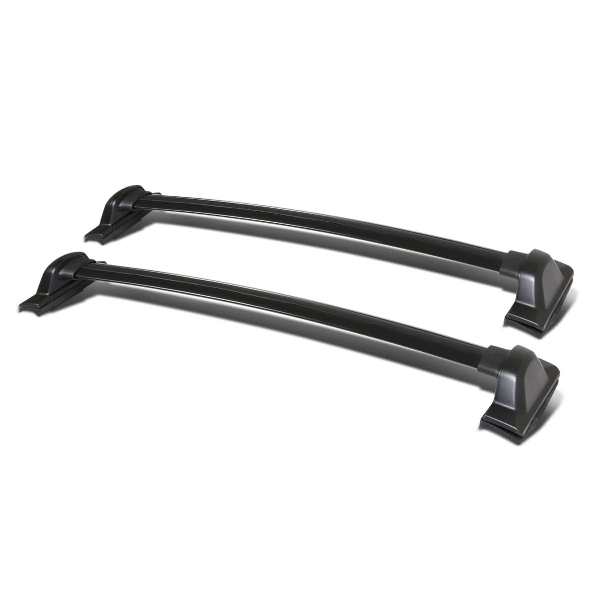 2007-2011 Honda CR-V Roof Rack Crossbar Set - Black