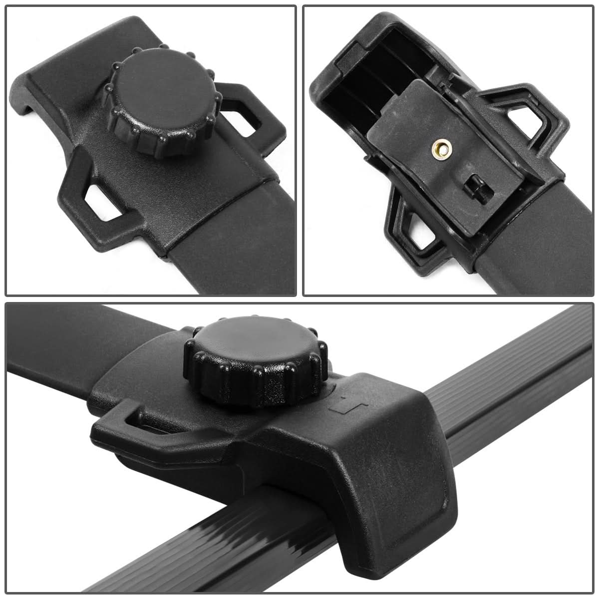 09-17 Dodge Journey Roof Rack Crossbar Set - 2 Piece Black