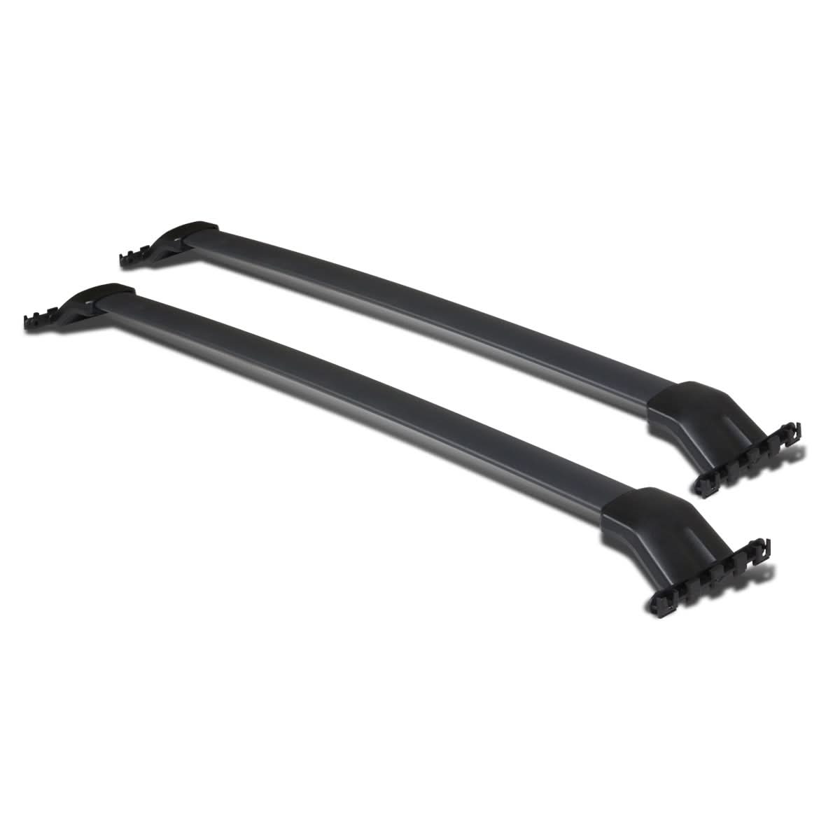 09-15 Honda Pilot Roof Rack Side Rails - 2PC Black