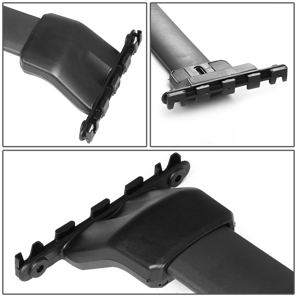 09-15 Honda Pilot Roof Rack Side Rails - 2PC Black