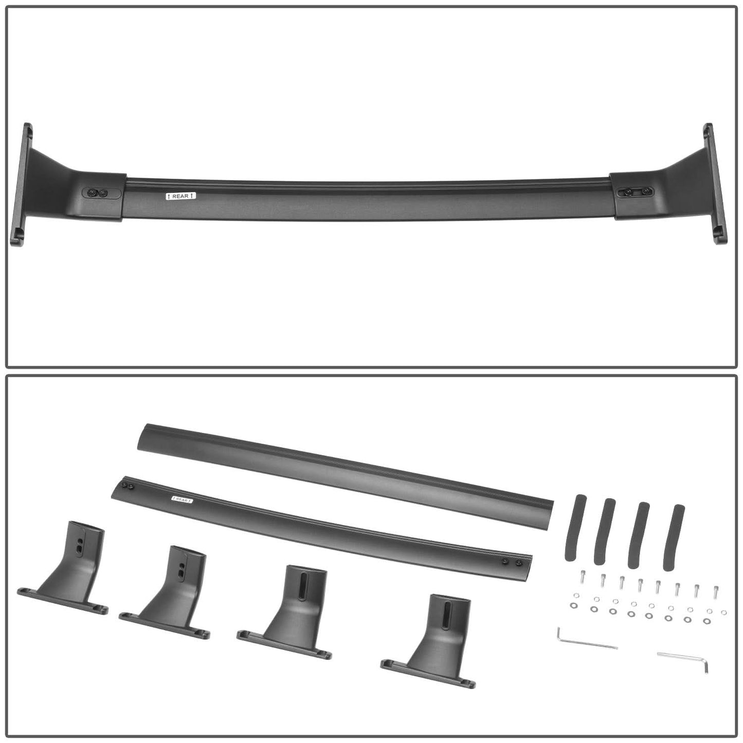 2017-2022 Nissan Kicks Aluminum Roof Rack Crossbar Set