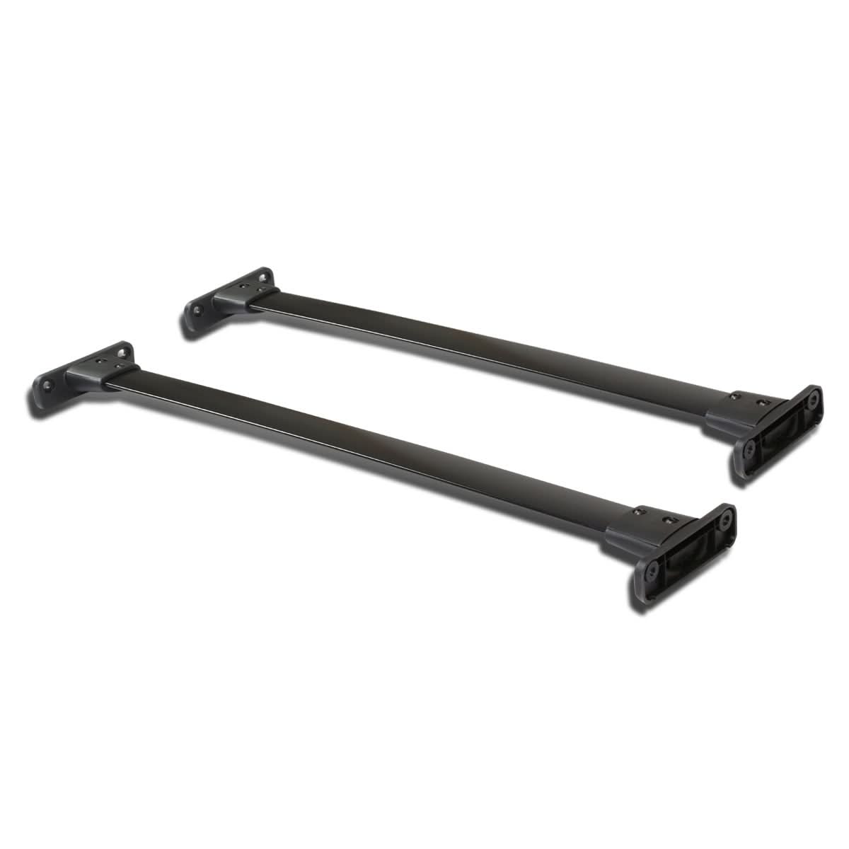 2005-2012 Nissan Pathfinder Roof Rack Crossbar Set - Black
