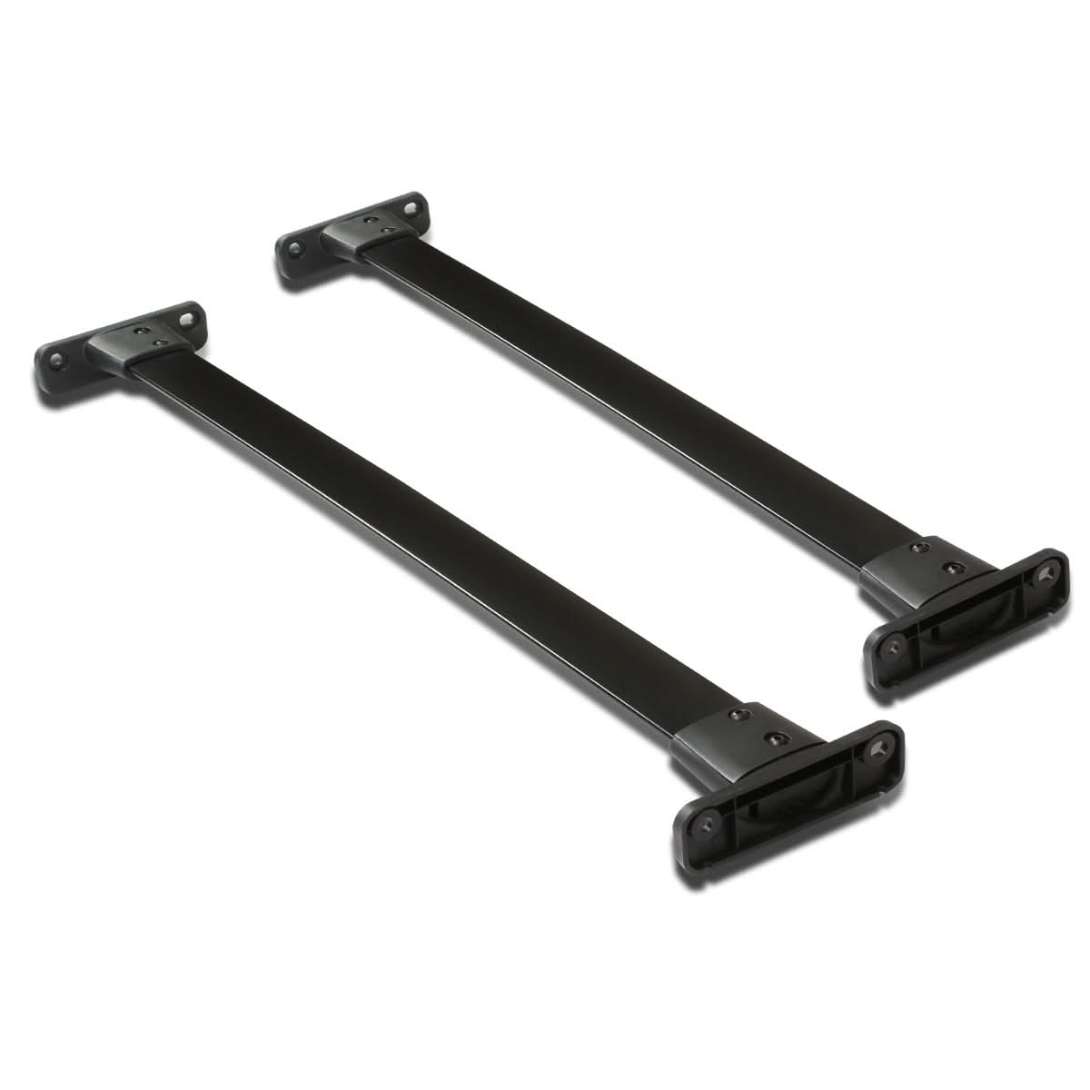 2005-2012 Nissan Pathfinder Roof Rack Crossbar Set - Black